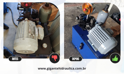 Reforma de Equipamentos Hidráulicos