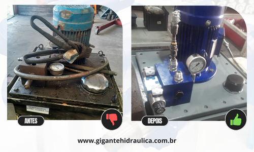 Reforma de Equipamentos Hidráulicos